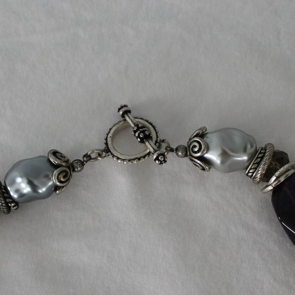 Pearl Earrings and Necklace - Picture 8 of 11